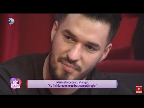 Casa Iubirii - Marinel incepe cu stangul: ,,Nu-mi doream neaparat camera rosie!"
