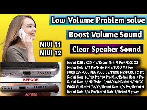 MIUI 11 volume adjustment