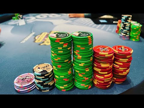 Huge HANDS! Two Straight FLUSHES & QUADS back to back to back!!! // Poker Vlog #145