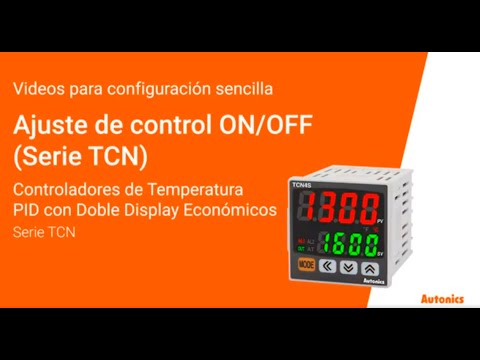 Ajuste de control TODO/NADA (Serie TCN4) - Autonics