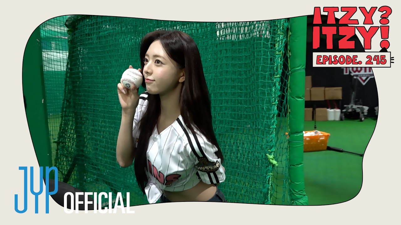 [ITZY?ITZY!] EP 245 l Yuna's LG Twins First Pitch