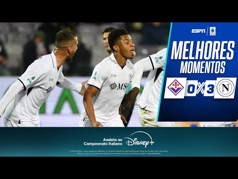 Gols e lances de Fiorentina x Napoli