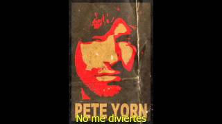 PETE YORN - LOSE YOU (subtitulado al español)
