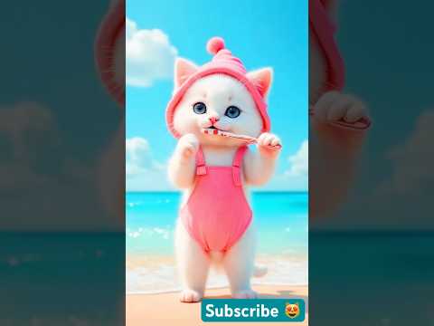 Dudi dudi dum dum 🪥😻#shorts #shortsfeed #dudidudidam #catshorts