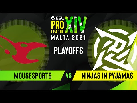 CS:GO - mousesports vs. Ninjas in Pyjamas [Inferno] Map 3 - ESL Pro League Season 14 - Playoffs