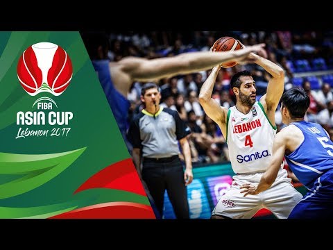 Баскетбол Lebanon v Chinese Taipei — Highlights — QF-Qualifiers — FIBA Asia Cup 2017