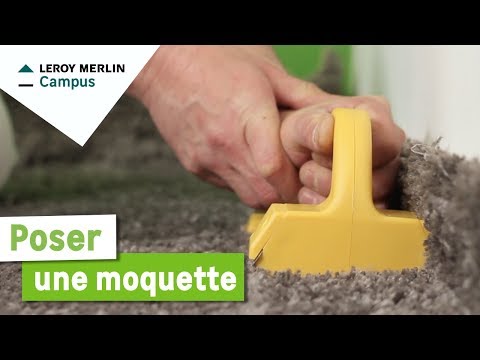 comment poser moquette