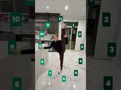 🤯🤯Insane Flexibility!! ⏰ Clock Stretch CHALLENGE ‼️