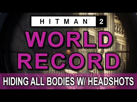 Hitman - Himmelstein World Record: 1:29:398 (All Bodies Hidden w/ Headshots, Only Targets, No Alarm)
