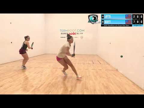 TeamRoot.com Super Max Slam Pro Singles 32 - Lotts vs Scott