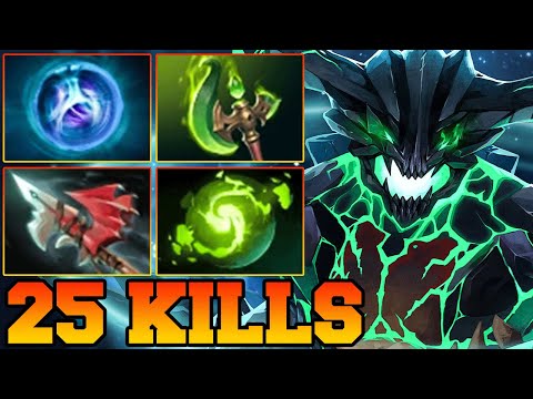 25 Kills Outworld Destroyer !! Outworld Destroyer Dota 2 Mid OD Gameplay 7.39 7.40