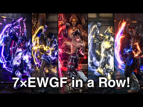 Tekken 8: 7-Electric Wind God Fists (EWGF) In a Row!