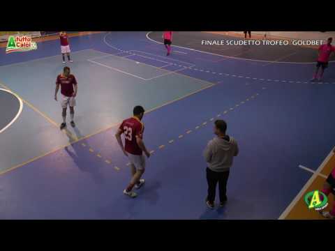 Finale scudetto Area Sport "Trofeo GoldBet". LAZIO-ROMA (4-3): 1^tempo