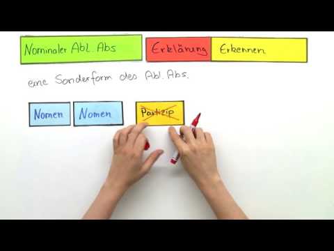 Der ablativus absolutus - Übersetzung | Latein | Konstruktionen