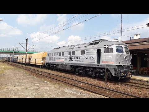 Trzebinia - Podwójna mijanka BR232-534 | EN57-2051 & EN57-2061 | ED72-011