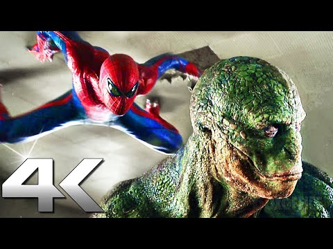 SPIDER-MAN Vs EL LAGARTO Mejores Escenas de Acción 4K ᴴᴰ