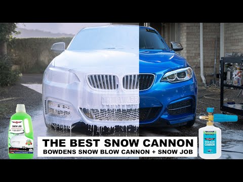 The Best Snow Foam, Bowden's Own Snow Job & Snow Blow Cannon