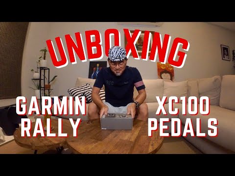 UNBOXING THE GARMIN RALLY XC100 POWER METER PEDALS