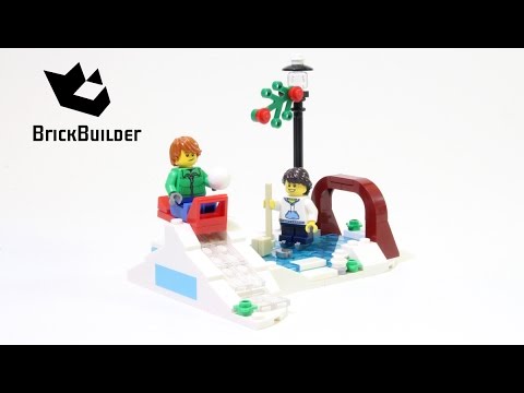 Vidéo LEGO Saisonnier 40107 :  Le patinage en hiver
