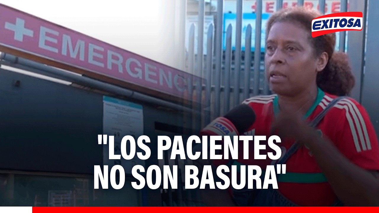 🔴🔵 Mujer indignada por trato a su esposo fallecido en el Hospital Negreiros: "No son basura"