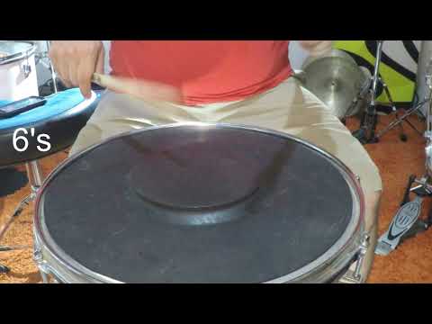 Double Stroke Triplets with Groupings