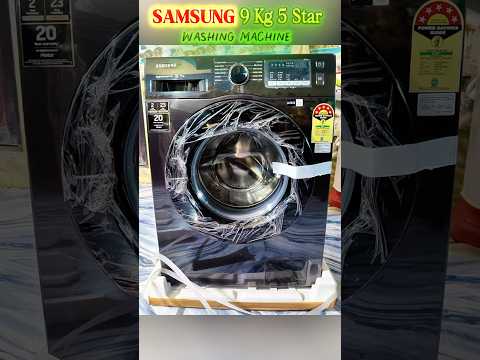 Thumbnail for SAMSUNG 9Kg 5 Star Front Load Washing Machine ✅ Highly Recommended 👍 #samsung #washingmachine