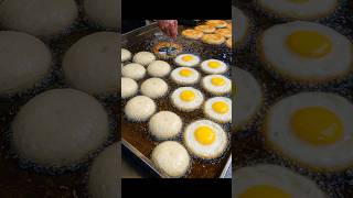 대체 어떻게 만들길래?! 더위에도 이거 먹으로 줄선다! 역대급 기발한 계란후라이 호떡 Fried Egg Pancake / Korean street food