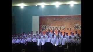 preview picture of video 'VCCC mindanao bible conference 2013 choir presentation 2 (pioneers or settlers)'