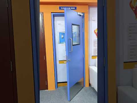 Fire-Rated Cleanroom Doors