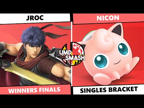 UMD Smash Fest 5/5: Winners Finals - Jroc (Ike) vs Nicon (Jigglypuff) SSBU Singles
