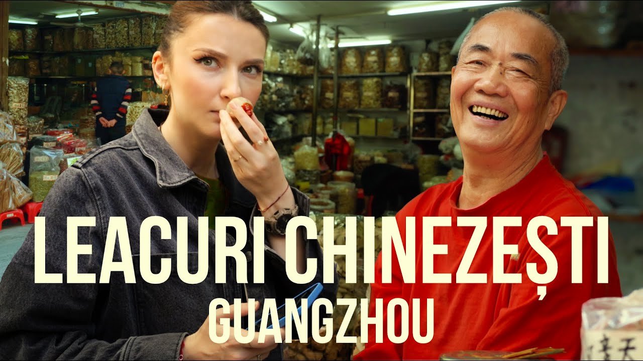 Dedicatie muzicala pentru ROMANIA in CHINA 🇨🇳 Mancare locala si medicina chinezeasca in GUANGZHOU