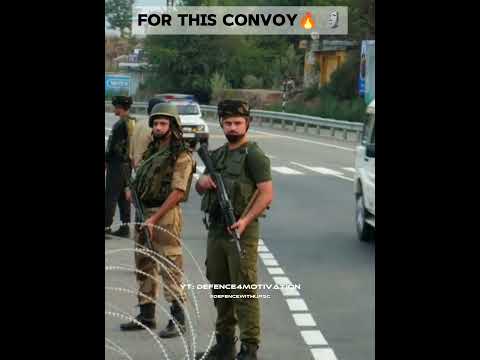 Indian Army + DGP Convoy💥🦅#shorts #motivation #indianarmy