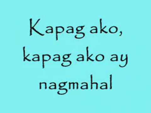 Kapag ako ay nagmahal - Jolina Magdangal w/ LYRICS HIGH QUALITY
