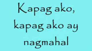 Kapag ako ay nagmahal - Jolina Magdangal w/ LYRICS HIGH QUALITY