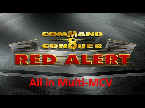 Command and Conquer Red Alert Remastered 1v1 (All in Multi-MCV)