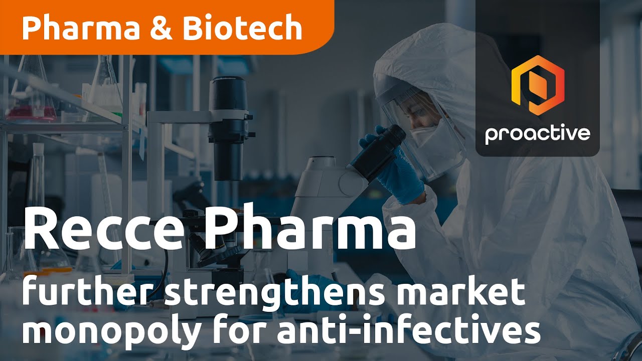 Recce Pharmaceuticals further strengthens market monopoly for anti-infectives