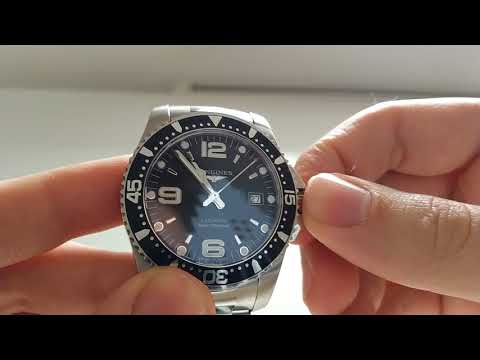 Longines Hydroconquest Automatic L3.642.4.56.6  41 mm. czarny - recenzja rok po zakupie PL