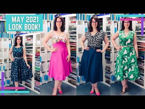 16 Sewn Makes In 1 Month! ::  Making Up For Lost Sewing Time :: May 2021 Sewn Look Book
