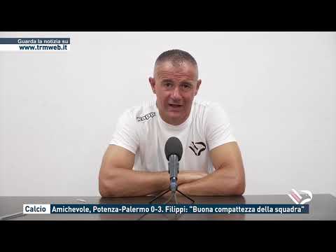 Calcio - Amichevole, Potenza-Palermo 0-3. Filippi: "Buona compattezza della squadra"