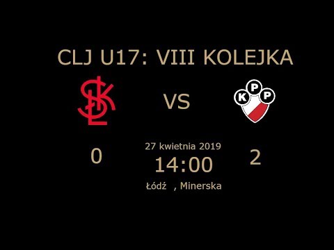 CLJ U17: ŁKS ŁÓDŹ vs POLONIA WARSZAWA  1/2
