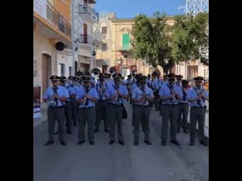 "Leggiadra" G. Orsomando Gran Concerto Bandistico Città di Ailano  Pezze di Greco (Br) 17/07/2022