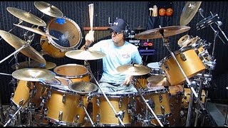 Gino Vannelli - &quot;I Just Wanna Stop&quot; Drum Cover by Alan Badia on TAMA Superstar Drums