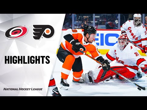 NHL Highlights | Hurricanes @ Flyers 3/5/20