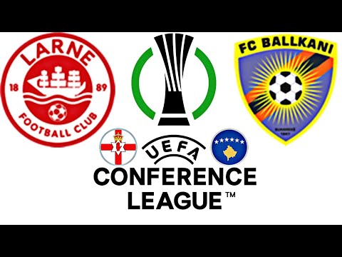 FC Larne 0-1 ( 4-1 g.p. ) KF Ballkani Suva Reka
