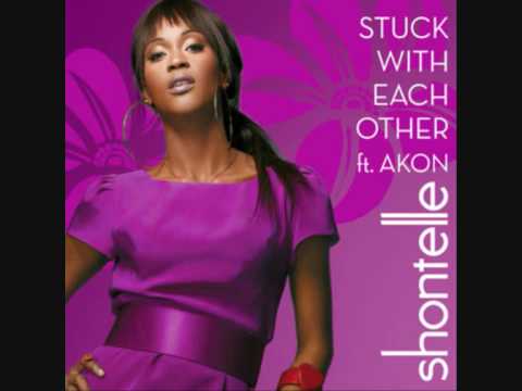 Akon ft. Shontelle - stuck with eacht other ( with Lyrics)