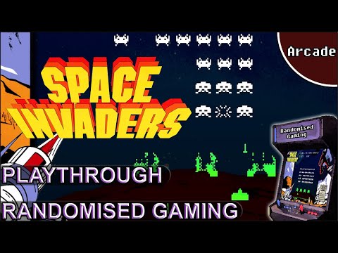 Space Invaders 1978 Arcade Original - Attract, gameplay & playthrough with cabinet artwork [4K60] - YouTube