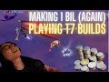 400% profit! Making 1 BIL silver with T7 builds (carving1)
