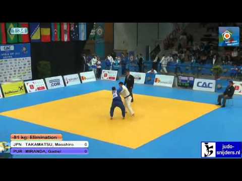 Masahiro Takamasu (JPN) - Gadiel Miranda (PUR) [-81kg]