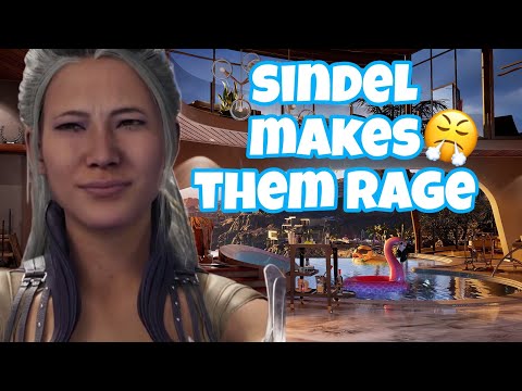 Sindel makes people rage in mk1