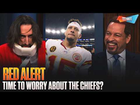 A beat up Nick Wright FINALLY worried about the Chiefs 😱 Brou gives SHOCKING Cowboys grade | FTF